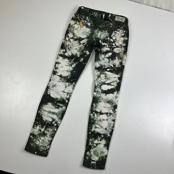 Women's ROBIN'S JEAN Skinny Floral Multicolor Jeans Style# SP8657PFD Size 25X29 - Picture 10 of 12